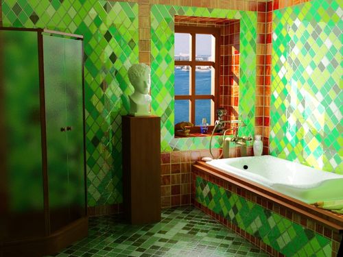 Салатовые Ванные Комнаты Дизайн Фото