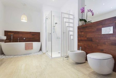 Дизайн просторной ванной